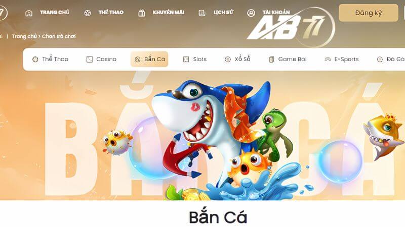 Hướng dẫn tải game bắn cá online đơn giản tại AB77